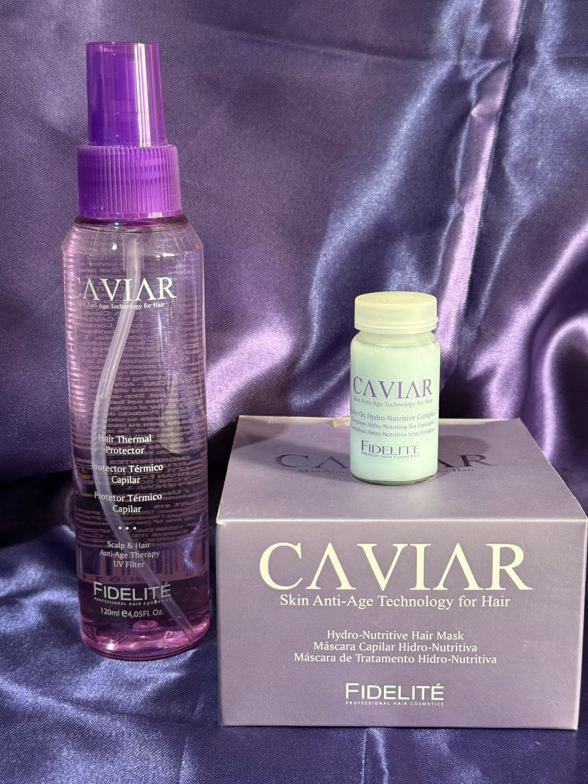 Fidelité línea caviar Set